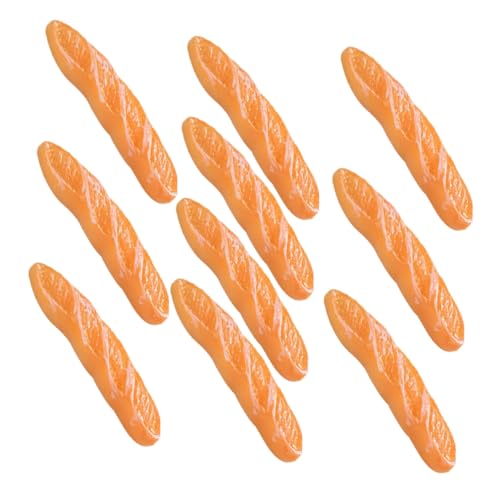 Abaodam 10 Stück Teiliges Realistische Baguette Modelle aus Resin Flexible und Sichere Miniatur Deko für Puppenhaus Vielseitig als Fotorequisite und Raumdekoration Lebensechte Nachbildung Abaodam 10 Stück Teiliges Realistische Baguette Modelle aus Resin Flexible und Sichere Miniatur Deko für Puppenhaus Vielseitig als Fotorequisite und Raumdekoration Lebensechte Nachbildung von Abaodam