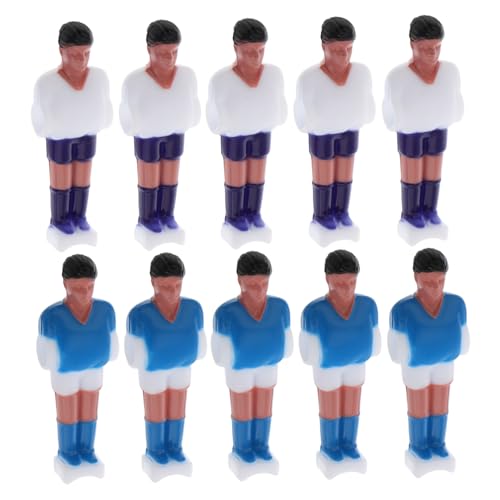 Abaodam 10 Stück Teiliges Set Tischfußballspieler Figuren Puppen für Tischfußball Reparatur Spielfiguren für Cafés Kompakt und Tragbar zur Stressbewältigung Abaodam 10 Stück Teiliges Set Tischfußballspieler Figuren Puppen für Tischfußball Reparatur Spielfiguren für Cafés Kompakt und Tragbar zur Stressbewältigung von Abaodam