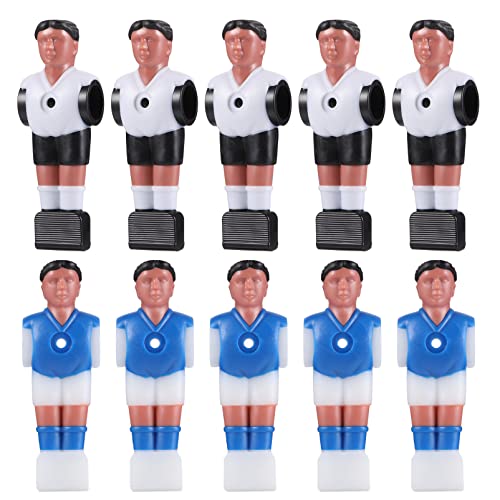Abaodam 10 Stück Tischfußball Spieler Tischfußballfiguren Robustem Kunststoff für Tischfußballspiele Leicht Installierbar für Spielabende Abaodam 10 Stück Tischfußball Spieler Tischfußballfiguren Robustem Kunststoff für Tischfußballspiele Leicht Installierbar für Spielabende von Abaodam