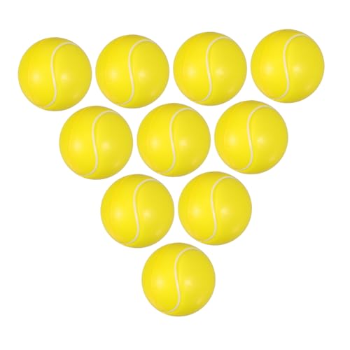 Abaodam 10 Stück Tennis Schaumstoffbälle Mini Stressbälle Sanft Elastisch für Jugendliche und Leichte Handliche Antistress Spielzeuge für Gruppenaktivitäten und Entspannung Abaodam 10 Stück Tennis Schaumstoffbälle Mini Stressbälle Sanft Elastisch für Jugendliche und Leichte Handliche Antistress Spielzeuge für Gruppenaktivitäten und Entspannung von Abaodam