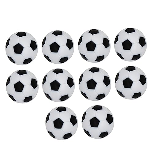 Abaodam 10 Stück Tischfußball Bälle Kreative Tischkicker Zubehör für Tischfußballspiele Langlebig Ersetzen für Standard Tischfußballmaschinen von Abaodam
