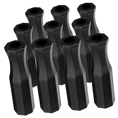 Abaodam 10er Set Tischfußballgriffe Kompaktes Design Ergonomischer Griff Und Einfacher Austausch von Abaodam