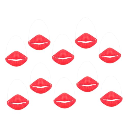 Abaodam 10 Stück Tricky Toys Gefälschte Lippen Halloween Lustige Requisiten Party Halloween Lippen Halloween Halloween Lippen Dekorationen Halloween Maskerade Requisiten Cosplay Abaodam 10 Stück Tricky Toys Gefälschte Lippen Halloween Lustige Requisiten Party Halloween Lippen Halloween Halloween Lippen Dekorationen Halloween Maskerade Requisiten Cosplay von Abaodam