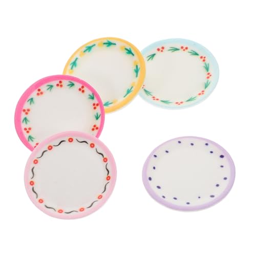 Abaodam 10stücke Miniatur Geschirr Für Puppenhäuser Teiliges Mit Eleganten Tellern Für Kreatives Spiel Und Dekoration Für Miniatur Küche Und Essensszene Abaodam 10stücke Miniatur Geschirr Für Puppenhäuser Teiliges Mit Eleganten Tellern Für Kreatives Spiel Und Dekoration Für Miniatur Küche Und Essensszene von Abaodam