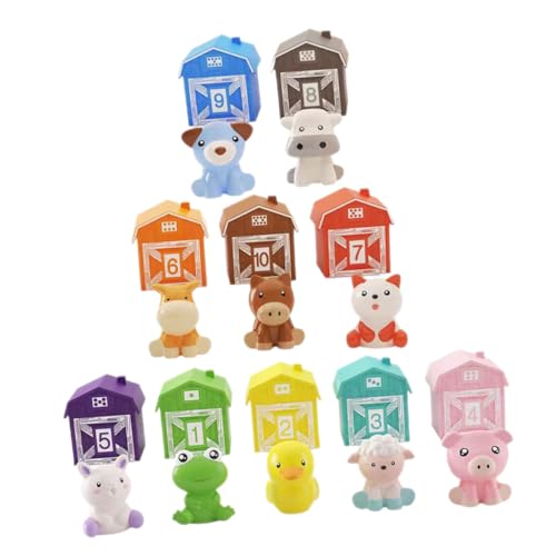 Abaodam 10 Stück -regenbogenhaus Tierische Fingerpuppen Für Tierfingerpuppen Für Kleinkinder Puppenspielzeug Zum Geschichtenerzählen Bildungsspielzeug Flexible Puppen Plastik Abaodam 10 Stück -regenbogenhaus Tierische Fingerpuppen Für Tierfingerpuppen Für Kleinkinder Puppenspielzeug Zum Geschichtenerzählen Bildungsspielzeug Flexible Puppen Plastik von Abaodam