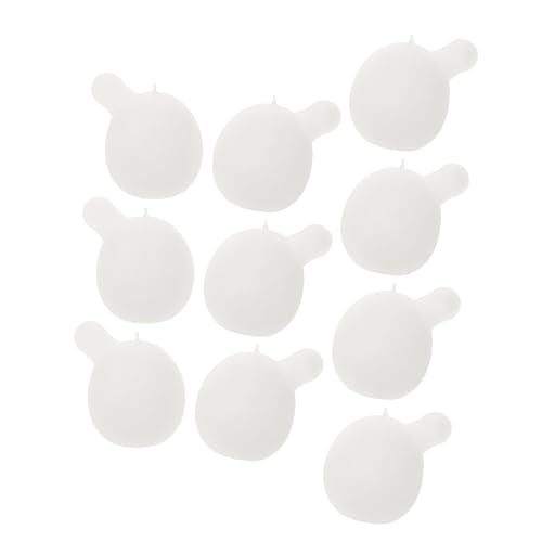 Abaodam 10 Stücke Puppe Blase Inneren Kern Schlag Blasen Squeeze Squeeze Stress Transparent Weiche Gummi von Abaodam