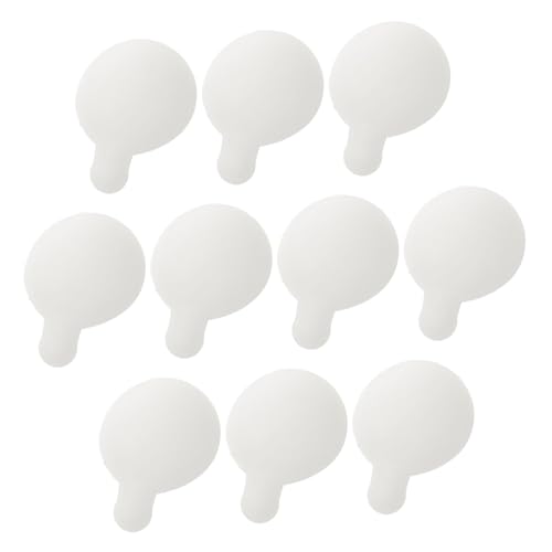 Abaodam 10 Stücke Puppe Blase Inneren Kern Schlag Blasen Squeeze Squeeze Stress Weiche Gummi Transparent von Abaodam