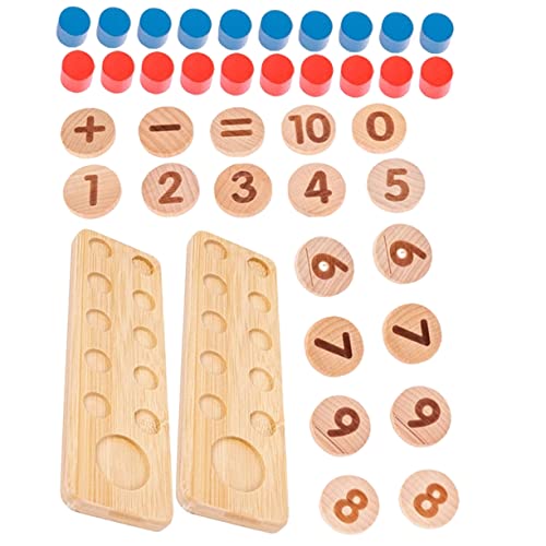 Abaodam Arithmetik Lehrmittel 10-zählblöcke Mathe-Spielzeug Früherziehung Spielzeug Kinder Lernspielzeug von Abaodam