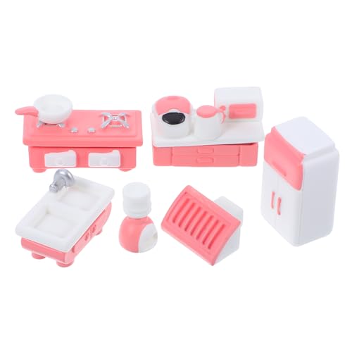 Abaodam 10stücke Miniatur Küchenzubehör Set Für Puppenhaus Teiliges Set Mit Mikrowelle Kühlschrank Reiskocher Und Niedliche Dekoration Für Miniaturwelten Für Mädchen Und Sammler Abaodam 10stücke Miniatur Küchenzubehör Set Für Puppenhaus Teiliges Set Mit Mikrowelle Kühlschrank Reiskocher Und Niedliche Dekoration Für Miniaturwelten Für Mädchen Und Sammler von Abaodam
