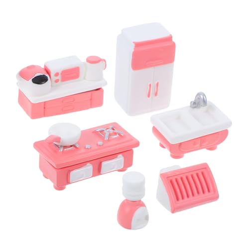Abaodam Miniatur-Backset Für Puppenhaus 10-teilig Mini-küchenzubehör Kompaktes Stilvolles Für Puppenhäuser Abaodam Miniatur-Backset Für Puppenhaus 10-teilig Mini-küchenzubehör Kompaktes Stilvolles Für Puppenhäuser von Abaodam