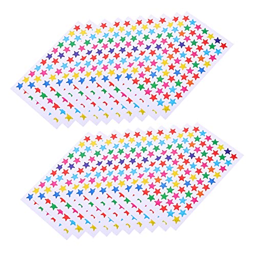 Abaodam 100 Blatt Pentagramm-Aufkleber belohnung Aufkleber packetbandrollen Spielsticker stickbilder für Stickers Belohnungsaufkleber DIY Aufkleber Papier Abaodam 100 Blatt Pentagramm-Aufkleber belohnung Aufkleber packetbandrollen Spielsticker stickbilder für Stickers Belohnungsaufkleber DIY Aufkleber Papier von Abaodam