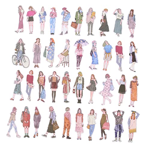 Abaodam 100 Blatt Taschenaufkleber Handbuch Aufkleber Handkontoaufkleber Aufkleber Zum Selbermachen Aufkleber Für Scrapbooking DIY Bastelaufkleber Scrapbooking-Aufkleber Papier von Abaodam