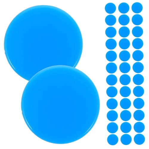 Abaodam 100 Stück Bingo Chips Bunte Kunststoffmarker für Bingo und Poker Spiele Doppelseitige Zählchips für Partys für Mathe Lernen und Gruppierung Abaodam 100 Stück Bingo Chips Bunte Kunststoffmarker für Bingo und Poker Spiele Doppelseitige Zählchips für Partys für Mathe Lernen und Gruppierung von Abaodam