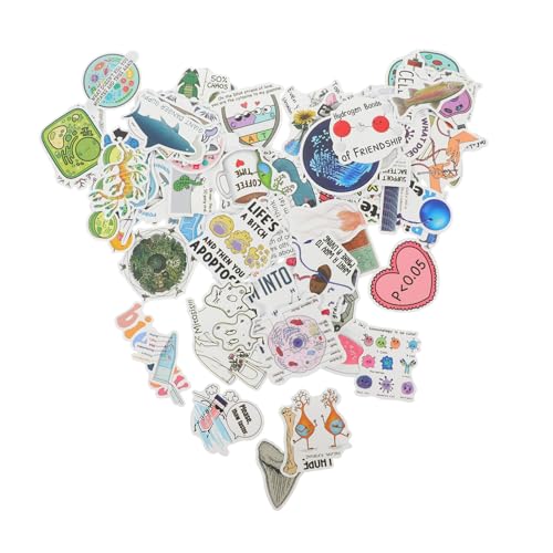 Abaodam 100 Stück Biologie Aufkleber Laptop Ständer Scrapbook Aufkleber Nagelaufkleber Cartoon Aufkleber Zarte DIY Aufkleber DIY Wissenschaftsaufkleber Koffer Abaodam 100 Stück Biologie Aufkleber Laptop Ständer Scrapbook Aufkleber Nagelaufkleber Cartoon Aufkleber Zarte DIY Aufkleber DIY Wissenschaftsaufkleber Koffer von Abaodam