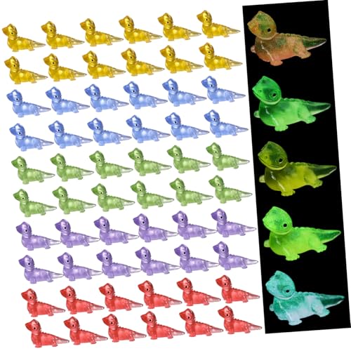 Abaodam 100 Stück Leuchtende Mini Eidechsenfiguren Süße Harz Deko für Garten und Heim Nachtlichter Robuste Tierornamente Abaodam 100 Stück Leuchtende Mini Eidechsenfiguren Süße Harz Deko für Garten und Heim Nachtlichter Robuste Tierornamente von Abaodam