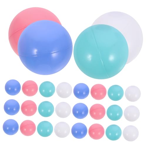Abaodam 100 Stück Macarons Marine Ball Star Pit Bälle Pool Badespielzeug Spiel Schaumstoffgrube Aufblasbarer Laufstall Faltbare Bälle Für Gruben Bruchsichere Bälle Runde Grubenbälle Aus von Abaodam
