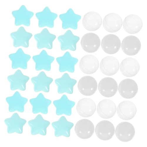 Abaodam 100 Stück Meeresball groß Schwimmbad Aqua Ballpool Strand Billard -Pool Pool for Box Indoor Ball Bauen Bälle EIN Requisiten Grubenbälle Plastik von Abaodam