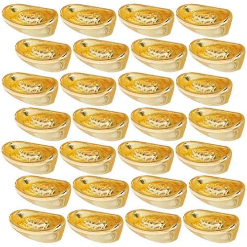 Abaodam 100 Stück Mini Gartenzubehör Mini Enten Kleine Schmuckstücke Grünes Mini Aqua Fee Puppenhaus Miniatur Zubehör Mini Frösche Goldene Legierung von Abaodam