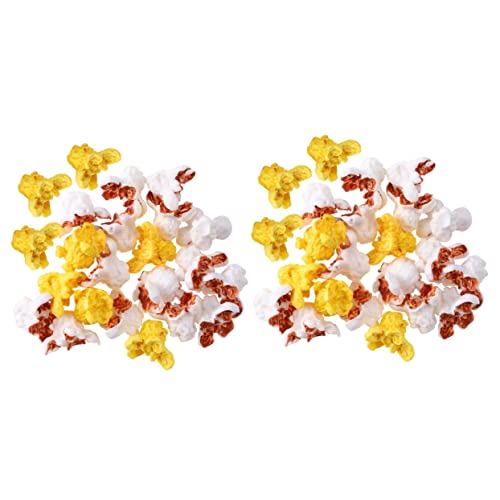 Abaodam 100 Stück Miniatur Künstliches Popcorn Realistisches Simuliertes Popcorn für DIY Bastelprojekte Kreative Dekoration Duftfrei und Sicher für Party und Wohnaccessoires Abaodam 100 Stück Miniatur Künstliches Popcorn Realistisches Simuliertes Popcorn für DIY Bastelprojekte Kreative Dekoration Duftfrei und Sicher für Party und Wohnaccessoires von Abaodam