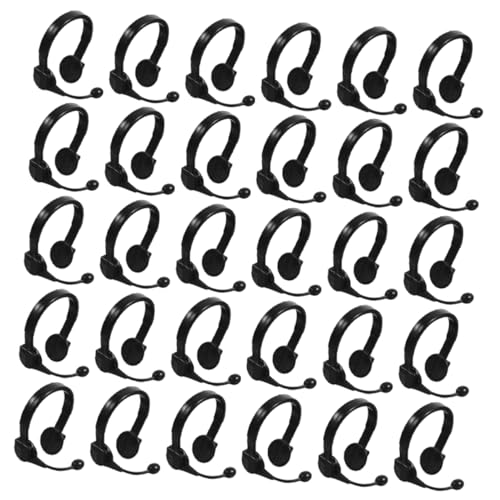 Abaodam 100 Stück Miniatur Ohrhörer Kreatives Puppenzubehör für Rollenspiele und Dekoration Headset für Puppenhäuser zum Ankleiden und Fantasiespielen Abaodam 100 Stück Miniatur Ohrhörer Kreatives Puppenzubehör für Rollenspiele und Dekoration Headset für Puppenhäuser zum Ankleiden und Fantasiespielen von Abaodam