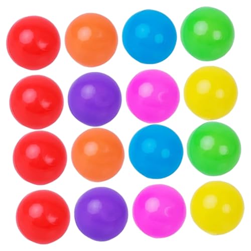 Abaodam 100 Stück Ozeanbälle Kinderspielzeug Bällebäder Lustige Runde Bälle Lernbälle Für Dekorative Bälle Partybälle Requisiten Kinderbälle Kinderbälle Bunter Kunststoff von Abaodam