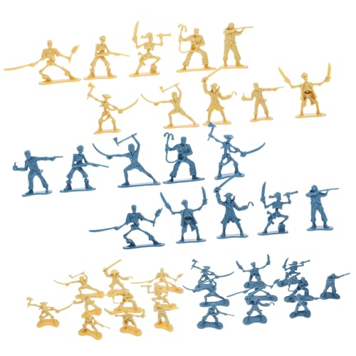 Abaodam 100 Stück Piratensoldaten Modelle Figuren für Sandtisch Dekoration für Militärspiele und Diorama Gestaltungen Abaodam 100 Stück Piratensoldaten Modelle Figuren für Sandtisch Dekoration für Militärspiele und Diorama Gestaltungen von Abaodam