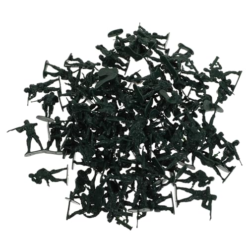 Abaodam 100 Stück Soldatenmodelle Armeemänner Armee Spielset Armee Sachen Soldaten Actionfiguren Party Dekorationen Zum Thema Armee Kleine Armeemänner Figuren Spielzeugsoldaten von Abaodam