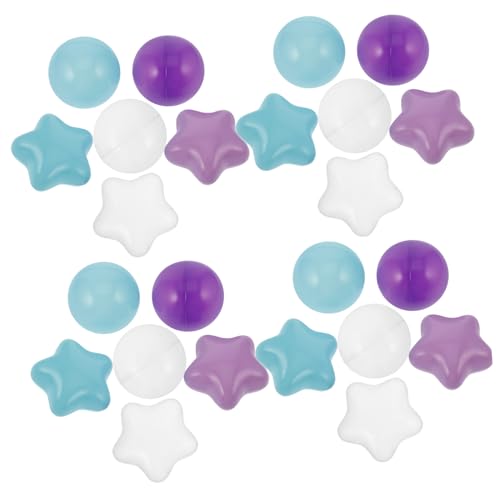 Abaodam 100 Stück Sternballspielzeug Deko Babybälle Bällebadbälle Für Babys -Ball-Pool Bällebad Für Babys Wasserball Bälle Für -bällebad Bällebad Bälle Für Plastik von Abaodam