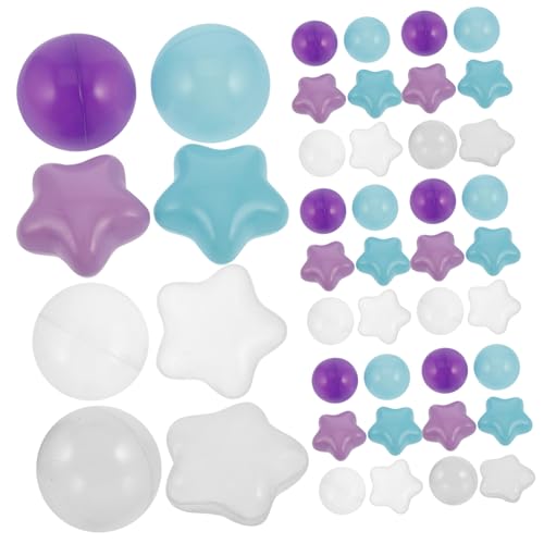 Abaodam 100 Stück Sternballspielzeug Deko Bällebad Für Kleinkinder Ballgrubenball Ballgrubenkugeln Meeresball- Bälle Für -bällebad Ball Pit Pastell Bällebad Bälle Plastik von Abaodam