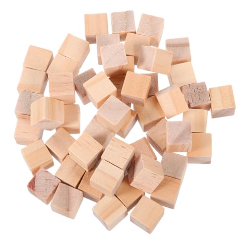 Abaodam 100 Stück Teiliges Holzbauklötze Würfel aus Sicherem Naturholz Geruchlos Fördert Kreativität und Logisches als Pädagogisches für Bastelprojekte Abaodam 100 Stück Teiliges Holzbauklötze Würfel aus Sicherem Naturholz Geruchlos Fördert Kreativität und Logisches als Pädagogisches für Bastelprojekte von Abaodam