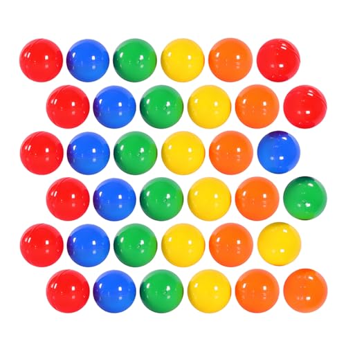 Abaodam 100 Stück Teiliges Kunststoff lotteriekugeln Bunte Leichte Wiederverwendbare Ziehungsbälle für Party Tombola Bastelaktivitäten mit Öffnung für Kleine Überraschungen für Abaodam 100 Stück Teiliges Kunststoff lotteriekugeln Bunte Leichte Wiederverwendbare Ziehungsbälle für Party Tombola Bastelaktivitäten mit Öffnung für Kleine Überraschungen für von Abaodam