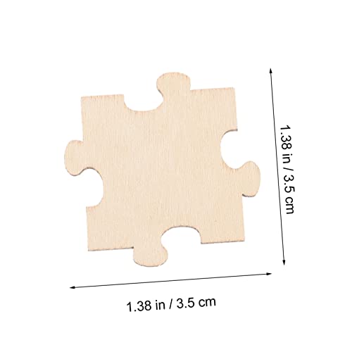 Abaodam 100 Stück Teiliges Unbehandeltes Holzpuzzle zum Bemalen DIY Kreativset für Blanko Holzpuzzleteile zum Zeichnen und Basteln Fördert Fantasie und Feinmotorik Abaodam 100 Stück Teiliges Unbehandeltes Holzpuzzle zum Bemalen DIY Kreativset für Blanko Holzpuzzleteile zum Zeichnen und Basteln Fördert Fantasie und Feinmotorik von Abaodam