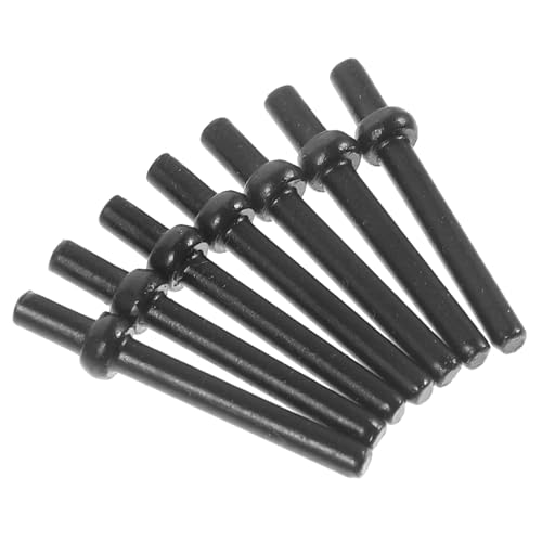 Abaodam 100 Stück Wertungsstift Für Brettspielkarten Cribbage-Brett Klein Krippenbrettklammern Planke Für Kinderbettbretter Party Kartennadel Heringe Who Token Eisen Black von Abaodam