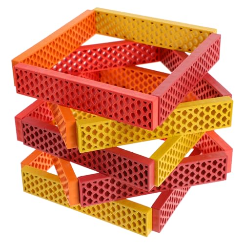 Abaodam 100St Archimedes-Blöcke interaktives bausteine Kunststoffbausteine Fantasie Formen Sie Farberkennungsblöcke stapelbares für Kleinkinder 1-3 Plastik Abaodam 100St Archimedes-Blöcke interaktives bausteine Kunststoffbausteine Fantasie Formen Sie Farberkennungsblöcke stapelbares für Kleinkinder 1-3 Plastik von Abaodam