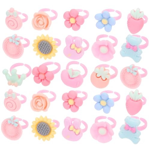 Abaodam 100St Cartoon-Ring-Ring verkleidung Party für Kinderringe für Mädchen Kinderringe für Jungen Kleinkind Ringe 5-jährige Mädchen Harz Abaodam 100St Cartoon-Ring-Ring verkleidung Party für Kinderringe für Mädchen Kinderringe für Jungen Kleinkind Ringe 5-jährige Mädchen Harz von Abaodam