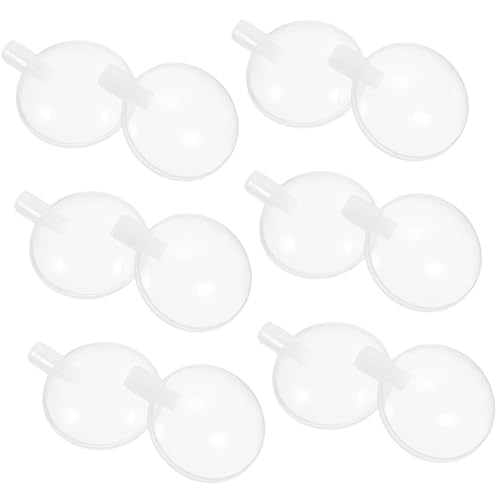 Abaodam 100St Dicke bastelzeug Soft Toy spielwaren Puppen Attraktives Spielzeugteile DIY-Toy-Insert-Sound-Maker Geräuschemacher solide Spielzeugwerkzeuge Plastik Weiß von Abaodam