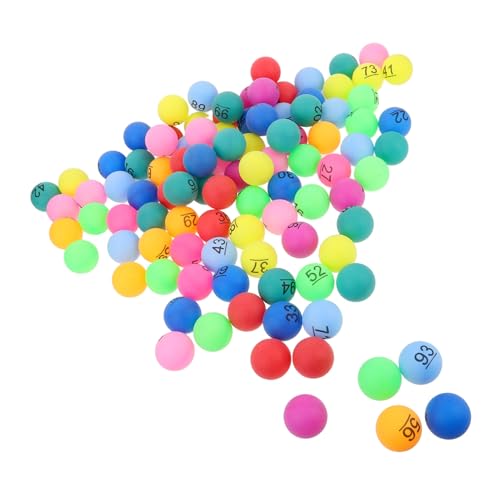 Abaodam Bingo-Spiel 100 Stück Nummeriert Kunststoff Einzigartige Party Favors Tombola von Abaodam