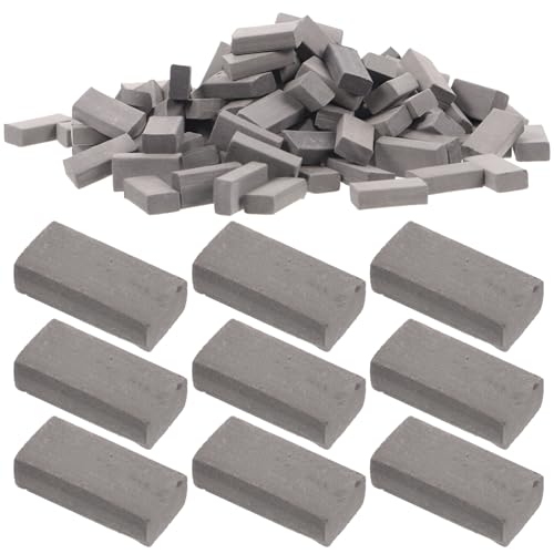 Abaodam 100St Modell Ziegelspielzeug für kinderspielzeug kinderknallzeug förmchen knete ziernieten Toy dekorative Ziegel Miniatur-Ziegel-Ornament Aus Stärke und Ton Grey Abaodam 100St Modell Ziegelspielzeug für kinderspielzeug kinderknallzeug förmchen knete ziernieten Toy dekorative Ziegel Miniatur-Ziegel-Ornament Aus Stärke und Ton Grey von Abaodam