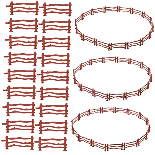 Abaodam 100St Spielzeugzaunmodell Zäune Topfdeckelhalter Perlen laufgitter laufstall laufstall Zaun Szene Ornament dekorative Zaunstütze pp Brown Abaodam 100St Spielzeugzaunmodell Zäune Topfdeckelhalter Perlen laufgitter laufstall laufstall Zaun Szene Ornament dekorative Zaunstütze pp Brown von Abaodam