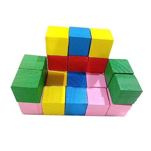 Abaodam 100Stücke Quadratische Holz Bastelwürfel für Kreative Mathe Lehrhilfen Langlebige und Glatte Holzblöcke für DIY Projekte und Frühkindliche Bildung Abaodam 100Stücke Quadratische Holz Bastelwürfel für Kreative Mathe Lehrhilfen Langlebige und Glatte Holzblöcke für DIY Projekte und Frühkindliche Bildung von Abaodam