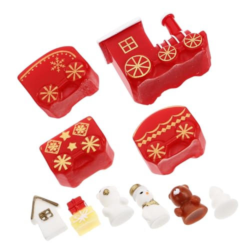 Abaodam 10Er Set Schneemann- Miniaturzug Holzzug DIY Deko Weihnachtsbaumdekoration Deko-Zubehör Weihnachtsbaum Zug Dekorationen Zug Weihnachtsschmuck Winterdeko Holzspielzeug Harz Abaodam 10Er Set Schneemann- Miniaturzug Holzzug DIY Deko Weihnachtsbaumdekoration Deko-Zubehör Weihnachtsbaum Zug Dekorationen Zug Weihnachtsschmuck Winterdeko Holzspielzeug Harz von Abaodam