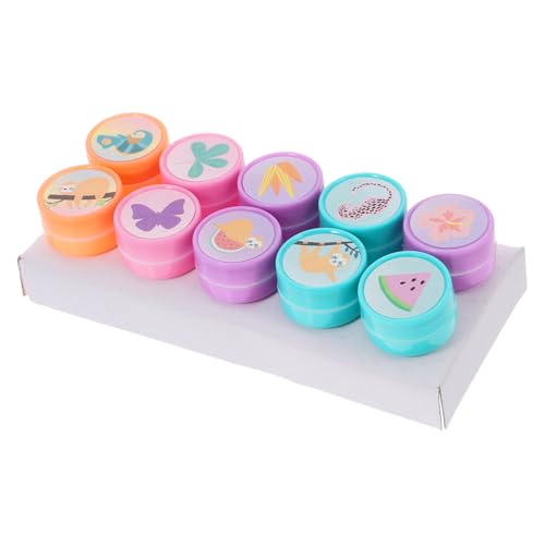 Abaodam 10St Kinderstempel Mini-Stempel künstliche Dekoration Kinderdekoration Stempeletiketten Figurenstempel Stempel für Stufenstempel süße Briefmarken Selbstfärbender Stempel PVC Abaodam 10St Kinderstempel Mini-Stempel künstliche Dekoration Kinderdekoration Stempeletiketten Figurenstempel Stempel für Stufenstempel süße Briefmarken Selbstfärbender Stempel PVC von Abaodam