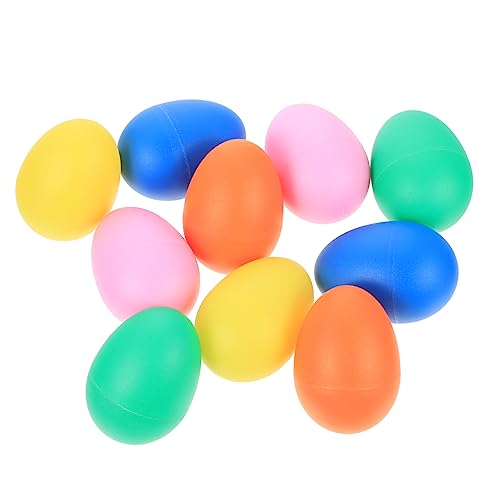 Abaodam 10St Schlaginstrument für kinderinstrumente musikinstrumente Spiele Kleiner Plattenständer Musikalische Maracas-Eier Motorikspielzeug für Kleinkinder Abs Colorful Abaodam 10St Schlaginstrument für kinderinstrumente musikinstrumente Spiele Kleiner Plattenständer Musikalische Maracas-Eier Motorikspielzeug für Kleinkinder Abs Colorful von Abaodam