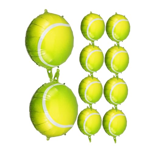 Abaodam 10Stücke Ballons Aufblasbare Sport Dekoration für Geburtstagsfeiern und Festivals Tennis Ballons für Unvergessliche Partys Einfache Handhabung Abaodam 10Stücke Ballons Aufblasbare Sport Dekoration für Geburtstagsfeiern und Festivals Tennis Ballons für Unvergessliche Partys Einfache Handhabung von Abaodam
