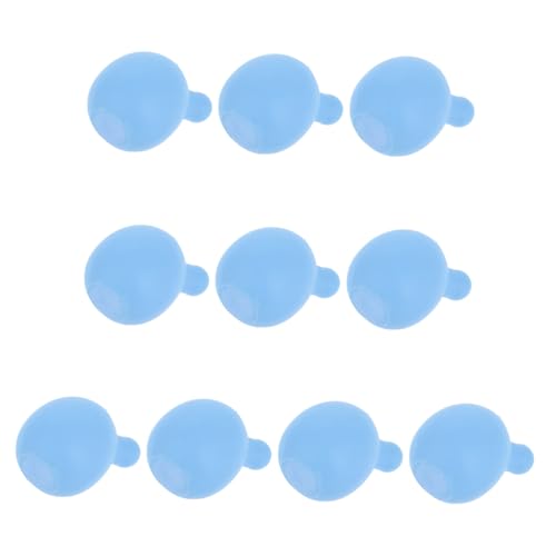Abaodam 10Stücke Blaseneinsatz für Seifenblasenpuppen Interaktive DIY Kreativität mit PVC Fördert Hand Auge Koordination und Kreatives Basteln für Erwachsene von Abaodam