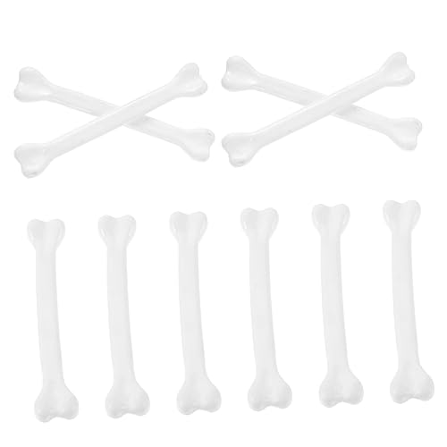 Abaodam 10Stücke Halloween Knochendekor aus Kunststoff Simulierter Skelett Charme für DIY Halloween Feiern Cosplay Partys und Kreative Dekorationen Abaodam 10Stücke Halloween Knochendekor aus Kunststoff Simulierter Skelett Charme für DIY Halloween Feiern Cosplay Partys und Kreative Dekorationen von Abaodam