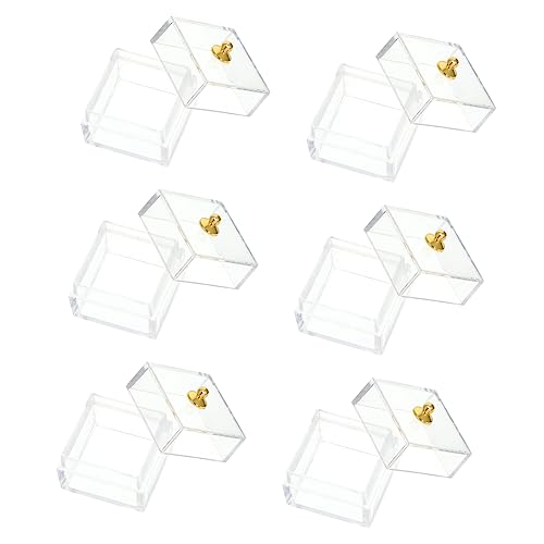 Abaodam 10Stücke Mini Aufbewahrungsbox Für Puppenhaus Transparente Kunststoff Displaybox Für Süßigkeiten Und Miniaturen Für Dekoration Und Organisation Von Haushaltszubehör Abaodam 10Stücke Mini Aufbewahrungsbox Für Puppenhaus Transparente Kunststoff Displaybox Für Süßigkeiten Und Miniaturen Für Dekoration Und Organisation Von Haushaltszubehör von Abaodam