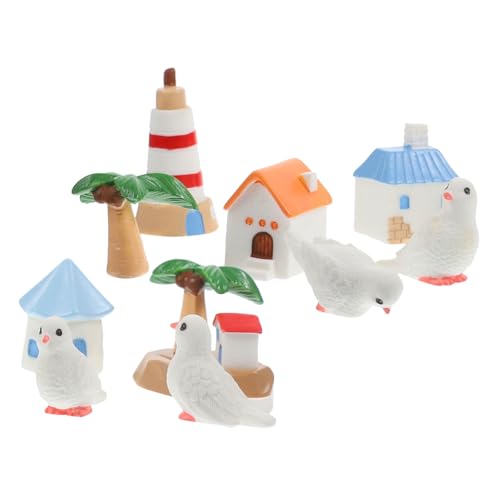 Abaodam 10Stücke Mini Strandzubehör Teiliges für Mikrolandschaften Robuste Deko für Puppenhäuser Mediterrane Stranddekoration mit Realistischen Details und Verarbeitung Abaodam 10Stücke Mini Strandzubehör Teiliges für Mikrolandschaften Robuste Deko für Puppenhäuser Mediterrane Stranddekoration mit Realistischen Details und Verarbeitung von Abaodam