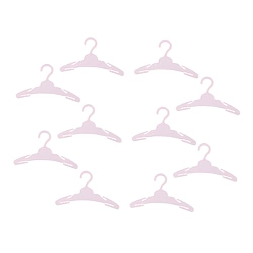 Abaodam 10Stücke Miniatur Puppen Kleiderbügel für Puppen Praktische Aufhängemöglichkeiten für Puppenkleidung und Accessoires zum Organisieren und Aufbewahren Abaodam 10Stücke Miniatur Puppen Kleiderbügel für Puppen Praktische Aufhängemöglichkeiten für Puppenkleidung und Accessoires zum Organisieren und Aufbewahren von Abaodam