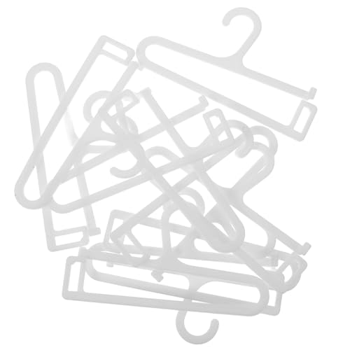 Abaodam 10Stücke Puppen Kleiderbügel aus Kunststoff für Bjd Puppen Vielseitige Kleiderständer für Puppenkleidung und Accessoires für Puppenhäuser und Aufbewahrung Abaodam 10Stücke Puppen Kleiderbügel aus Kunststoff für Bjd Puppen Vielseitige Kleiderständer für Puppenkleidung und Accessoires für Puppenhäuser und Aufbewahrung von Abaodam
